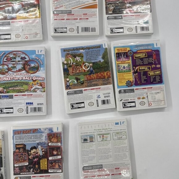 Nintendo Wii Games Bundle Lot of 11 Complete CIB Kids Titles Monster Jam Hip Hop - Picture 11 of 12